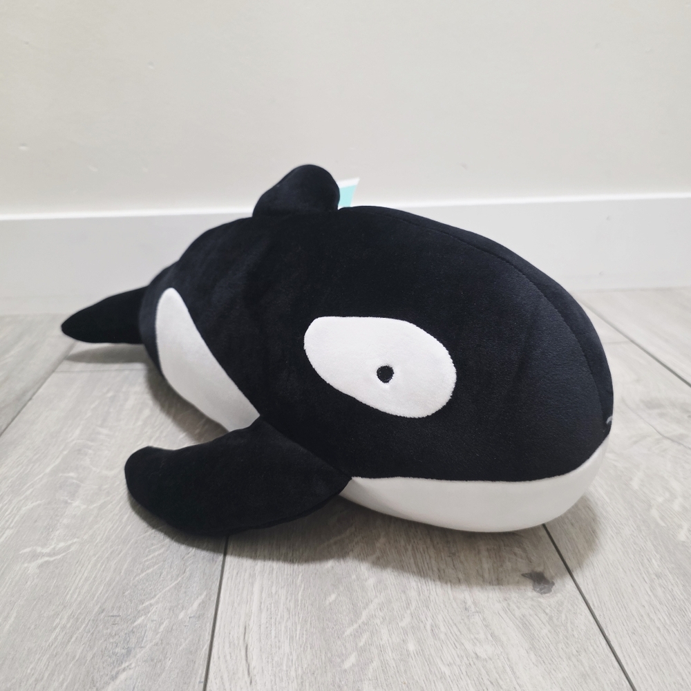 Orca Weighted Plush Throw Pillow - Pillowfort